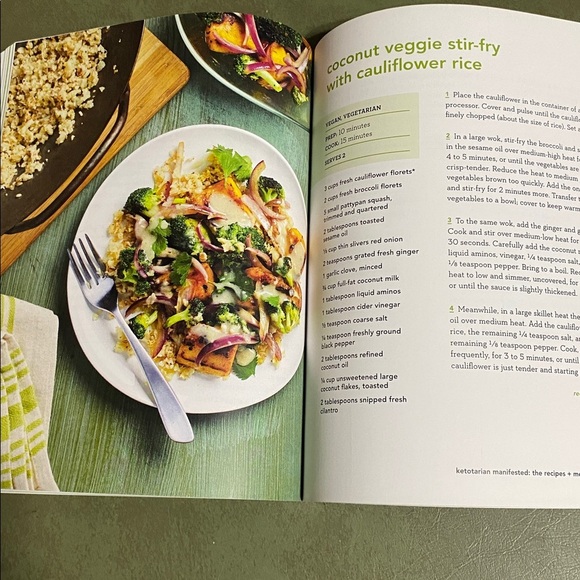 KETO TARIAN Mostly Plant Based Plan to Burn Fat Boost Energy by DR WILL COLE - Picture 7 of 10